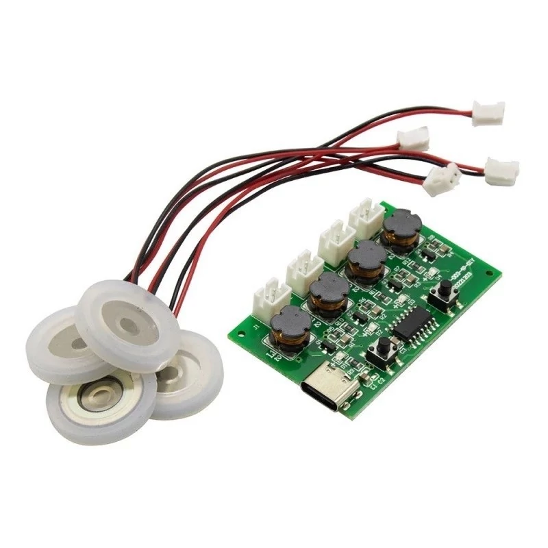 ماژول پیزو الکتریک بخار سرد مدل چهار کاناله به همراه پیزو الکتریک