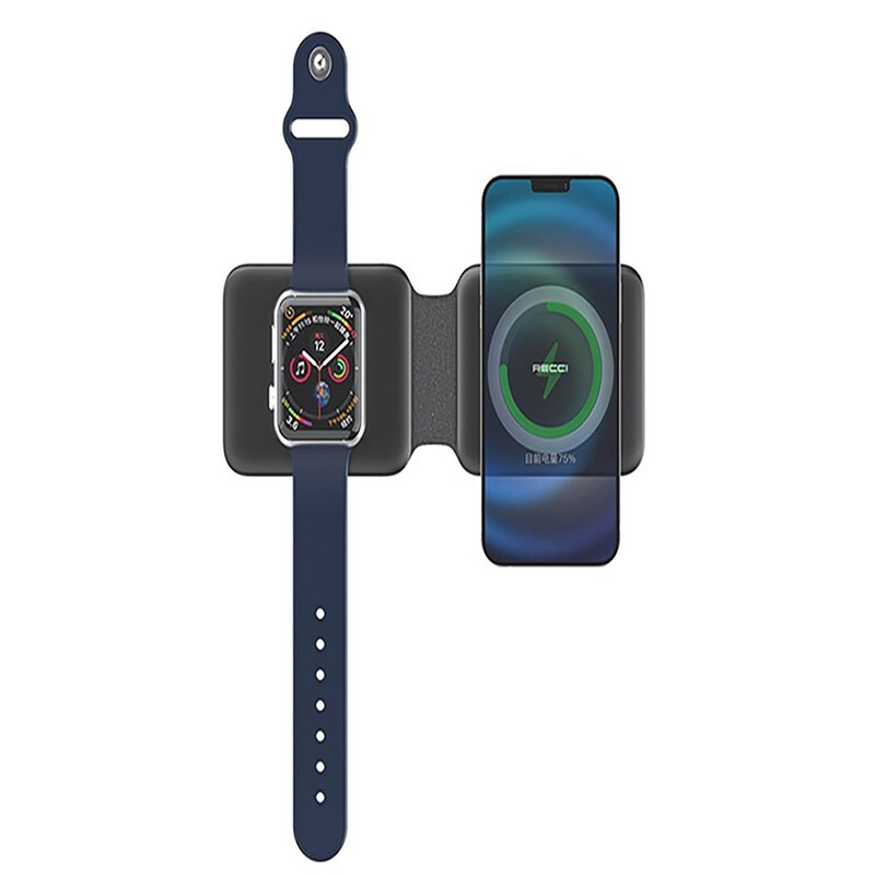 شارژر وایرلس سه کاره 15W رسی مدل RCW13، شارژر سه دستگاه