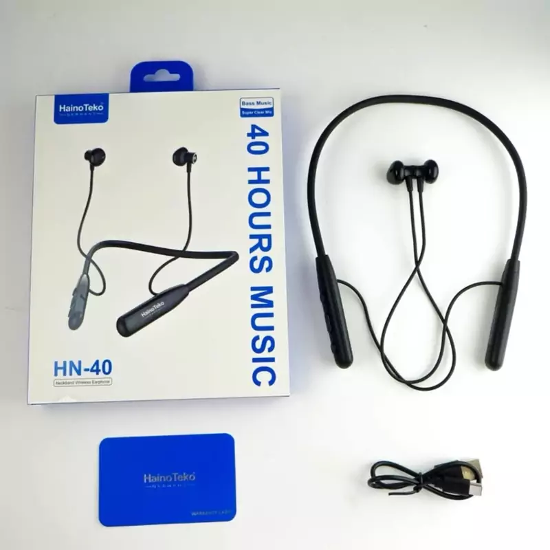 هندزفری بلوتوثی گردنی هاینوتکو مدل Hainoteko HN-40 ا Hainoteko HN-40