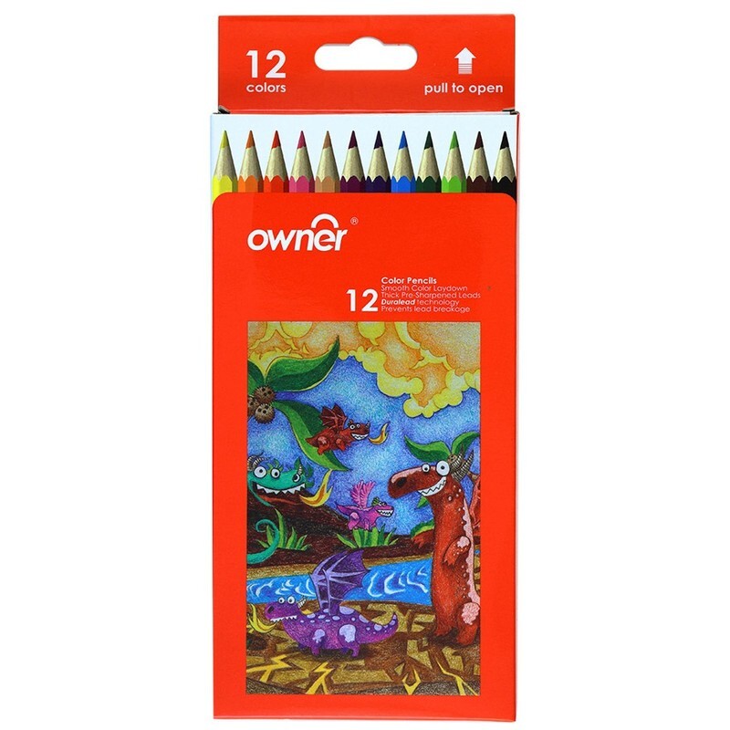مداد رنگی اونر، مداد رنگی 12 رنگ
