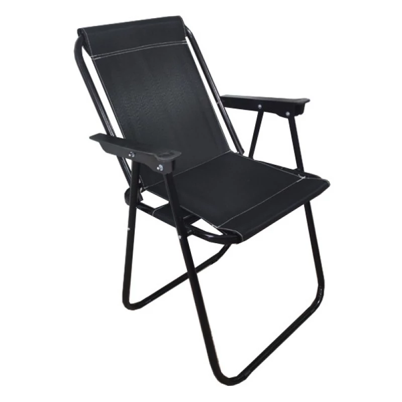 صندلی تاشو ساحلی فوم دار8 فنره دسته مقاوم(پس کرایه)