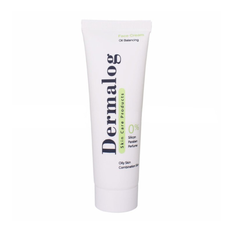 کرم صورت مخصوص پوست چرب و مختلط درمالوگ تنظیم کننده چربی و آبرسان