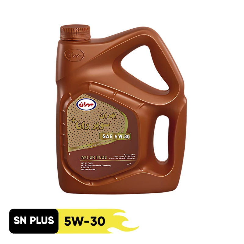 روغن موتور سوپر رانا پلاس 5w30 حجم 4 لیتر (نماینده رسمی شرکت نفت بهران)
