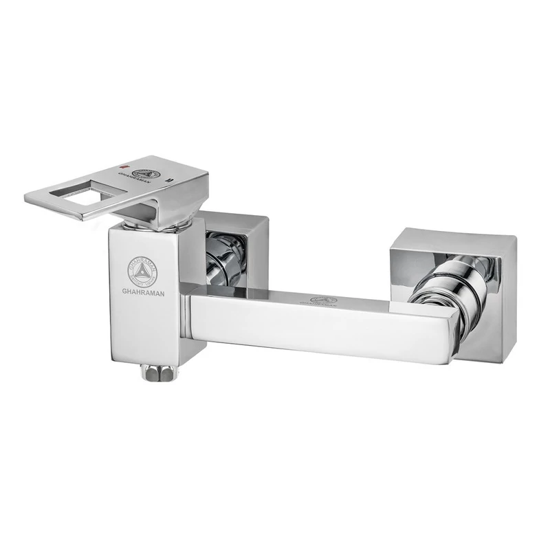 شیر دستشویی قهرمان مدل فلت رویال (60 ماه گارانتی)