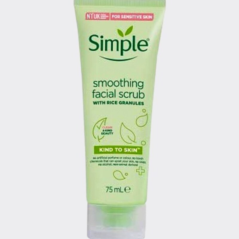 اسکراب روشن کننده برنج سفید سیمپل اصلی 75ml