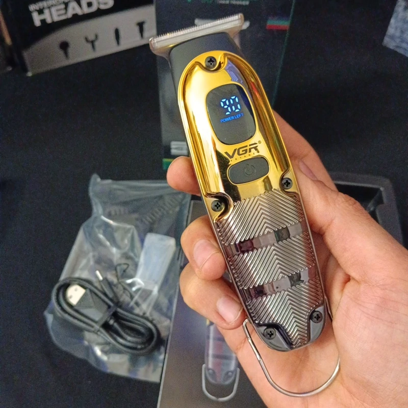 ماشین اصلاح موی صورت VGR مدل V-981  خط زن وی جی آر VGR V-981 - فروشگاه قشمی شاپ QESHMISHOP