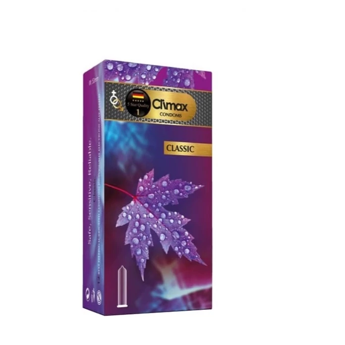 کاندوم کلایمکس بسته 12 عددی - مدل کلاسیک 