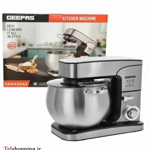 همزن حرفه ای12لیتری جیپاس مدل 43042