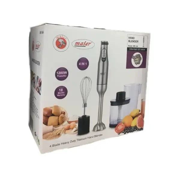 گوشت کوب چهار کاره مایر مدل MR-194 تیغه تیتانیوم

