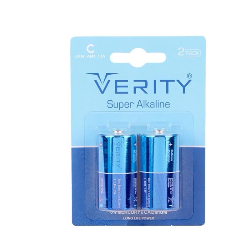 باتری سایز C وریتی مدل Verity LR14C بسته دو عددی
