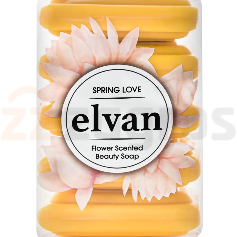 صابون الوان Elvan مدل Spring Love بسته 5 عددی 