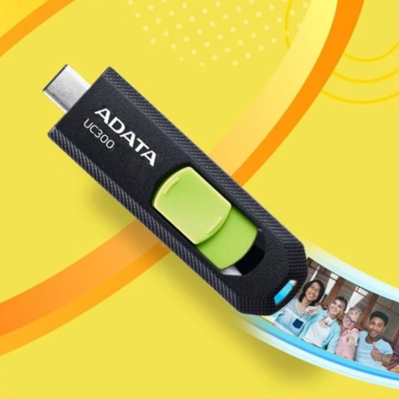 فلش مموری ای دیتا مدل ADATA UC300 ظرفیت 64 گیگابایت
