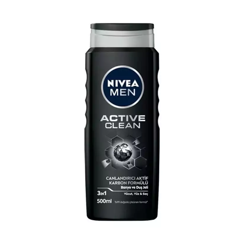 شامپو سر و بدن نیوآ مدل ACTIVE CLEAN حجم 500 میل