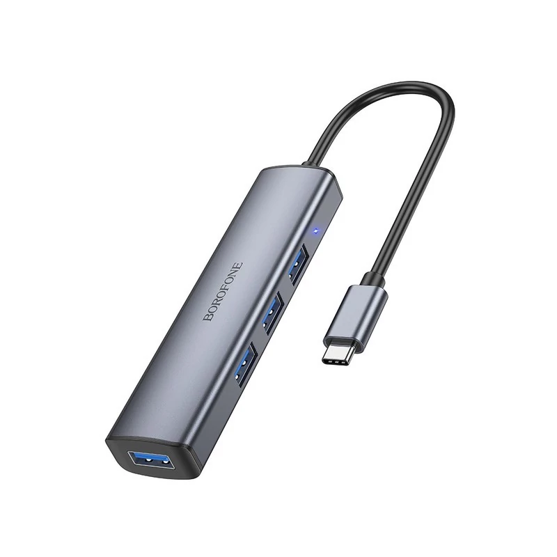 هاب 4 پورت USB-C بروفون مدل DH12 4IN1