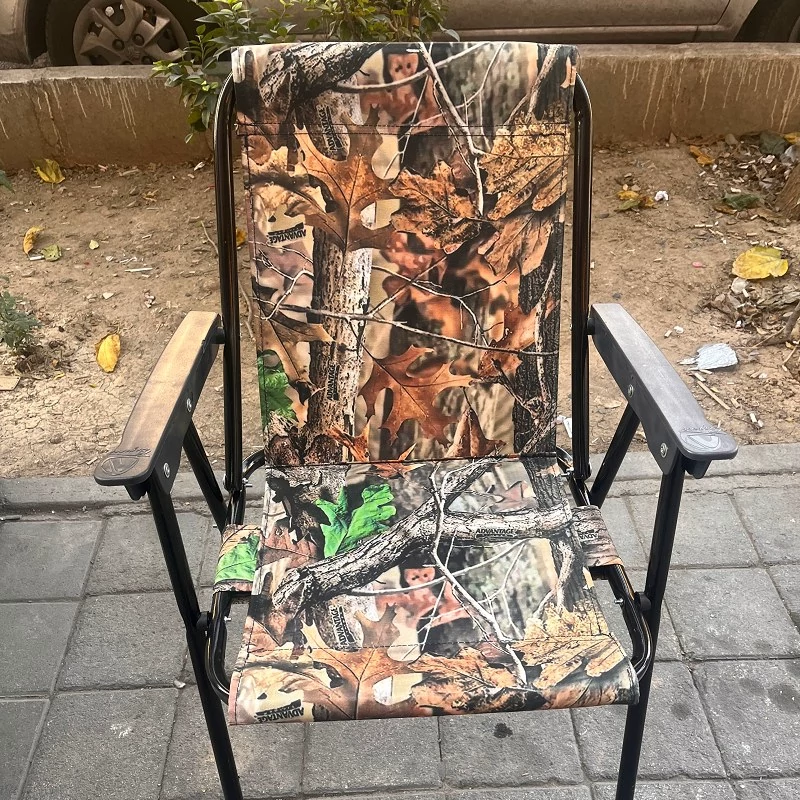 صندلی تاشو 9 فنره مسافرتی درجه یک طرح خزان