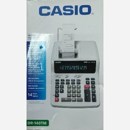 ماشین حساب برقی کاسیو مدل DR-140TM