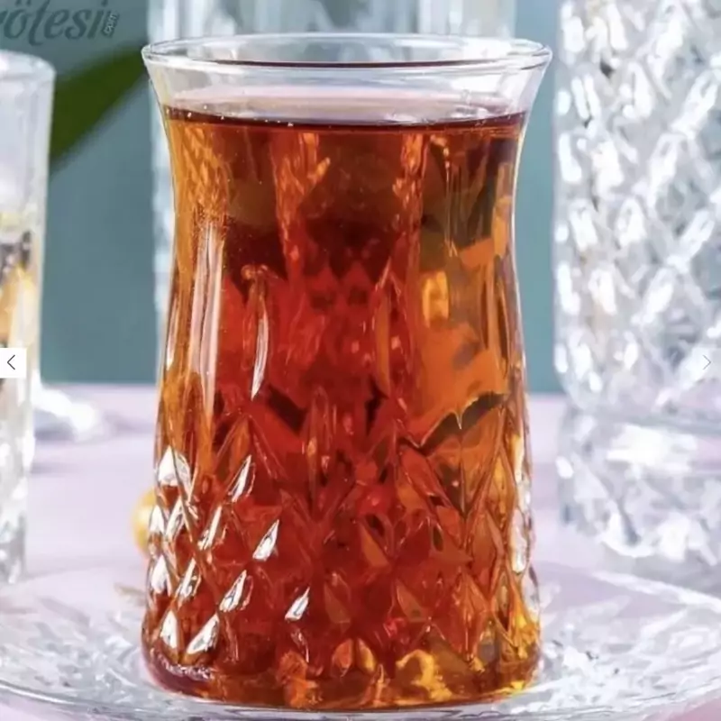 استکان کمر باریک لاو LAV مدل ODN 327 بسته 6 عددی اورجینال