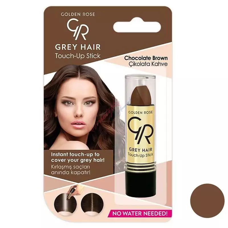 استیک پوشاننده مو گلدن رز (رژمو) رنگ chestnut brown