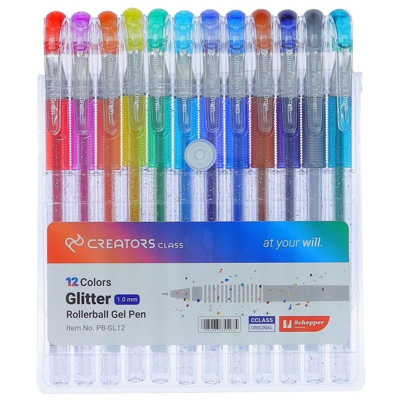 روان نویس سی.کلاس مدل Glitter بسته 12 عددی (عطری)