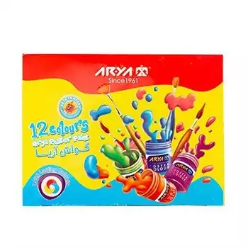 گواش 12رنگ 30cc آریا کد 931805