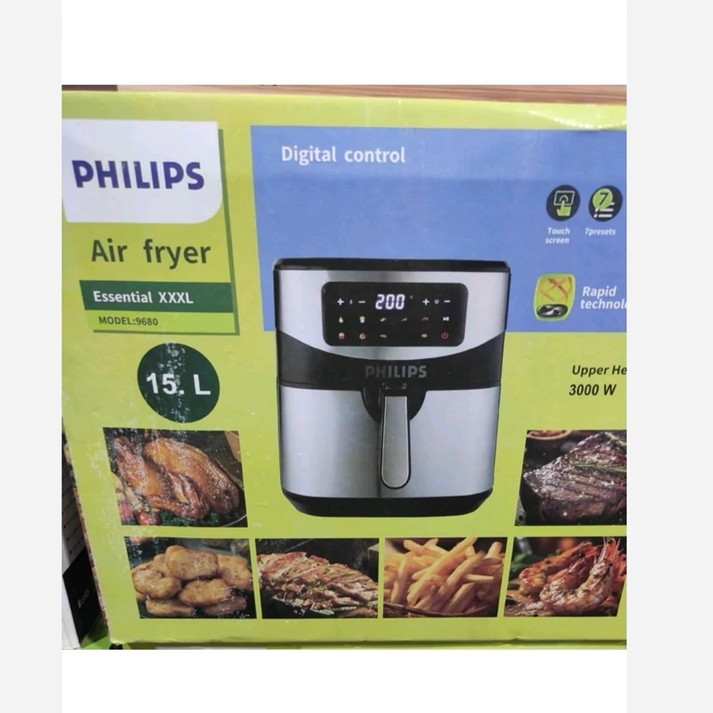 سرخ کن فیلیپس مدل 9680 سرخکن 15 لیتری بدون روغن رژیمی philips داخل استیل سبدجدا ارسال رایگان