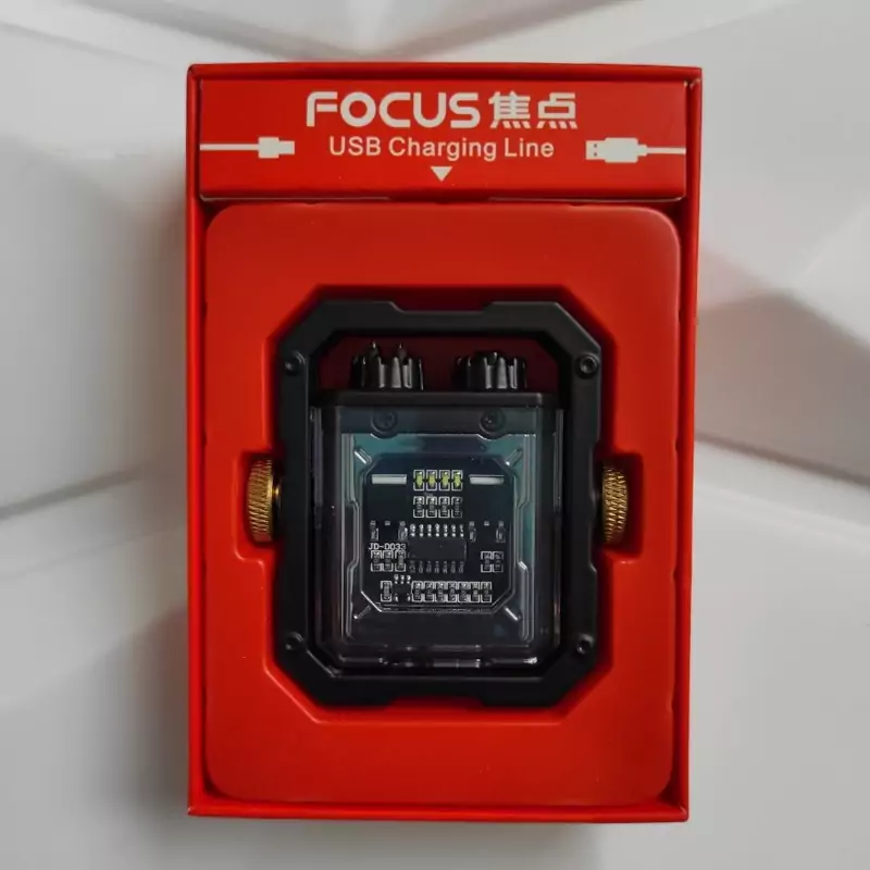 فندک پلاسمایی جت موبیکس مدل Focus، وارداتی،شارژی، حالت اسپینری ضد استرس هست 