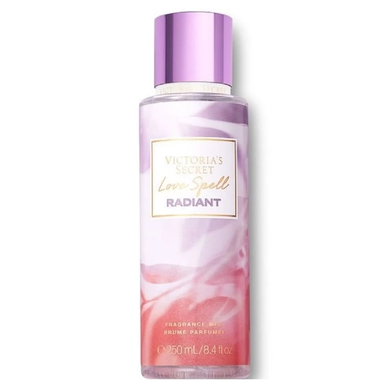 بادی اسپلش ویکتوریا سکرت مدل Love Spell Radiant حجم 250ml