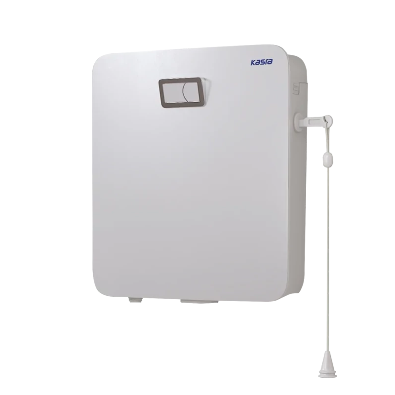 فلاش تانک کسری مدل اوپال سفید کروم (ارسال رایگان)