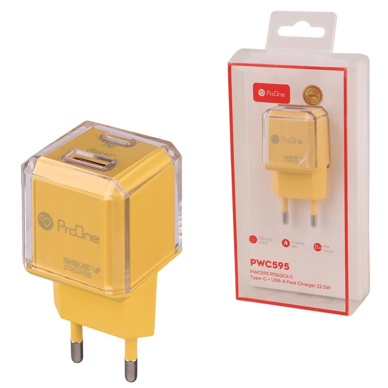 شارژر دیواری پرووان مدل ProOne PWC595