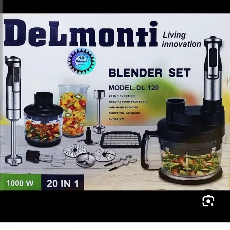 غذاساز دلمونتی Delmonti مدل DL 120 گارانتی 18 ماه ( پس کرایه )