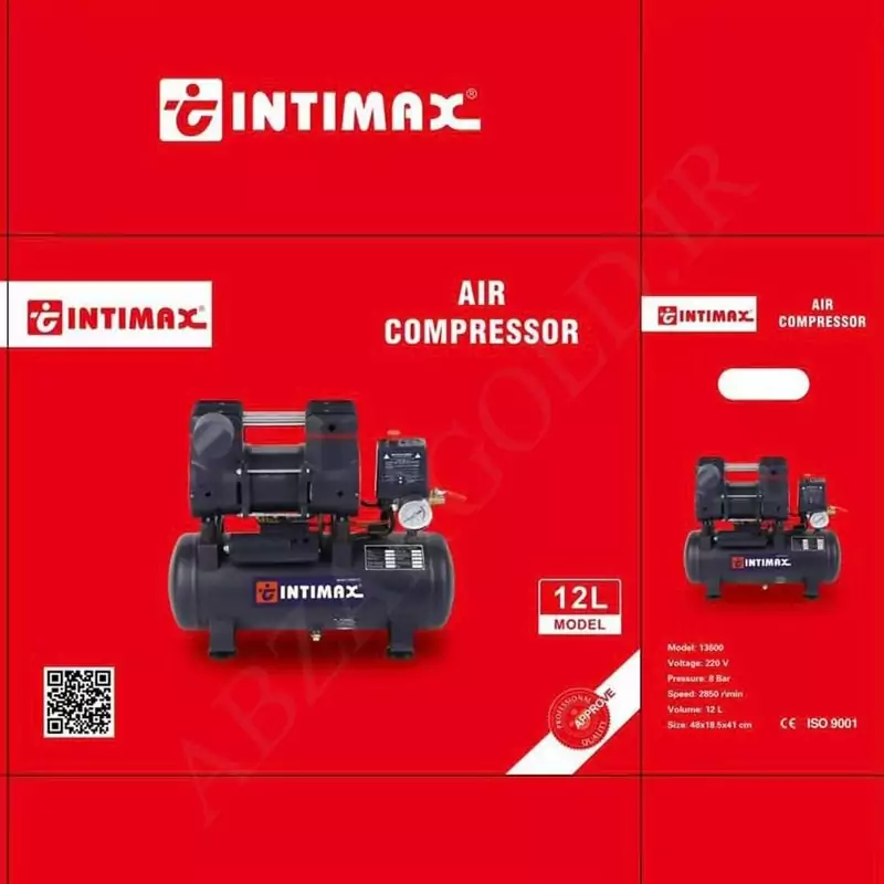 کمپرسور باد اینتیمکث مدل سایلنت-12L