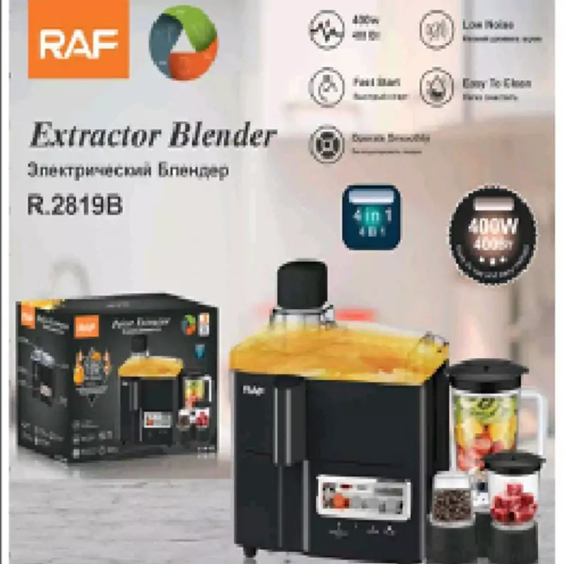 آبمیوه گیری4کاره  راف استیل حرفه ای 