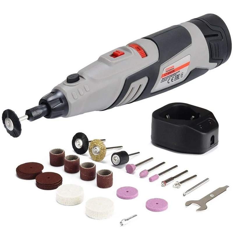 فرز مینیاتوری شارژی 12 وات 21 پارچه کرون مدل CT23006 (12 ماه گارانتی)