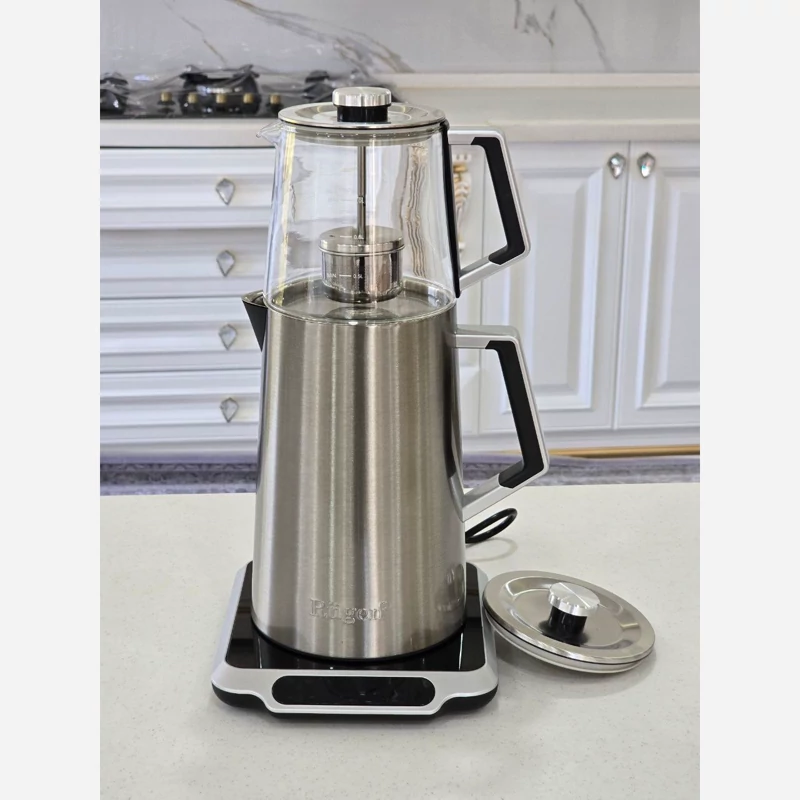 چای ساز روهمی روگن مدل ru1515استیل باکیفیت دارای گارانتی 18ماهه