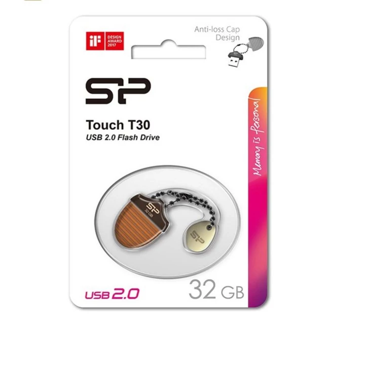 فلش مموری 32 گیگ سیلیکون پاور  دارای گارانتی مادام العمر