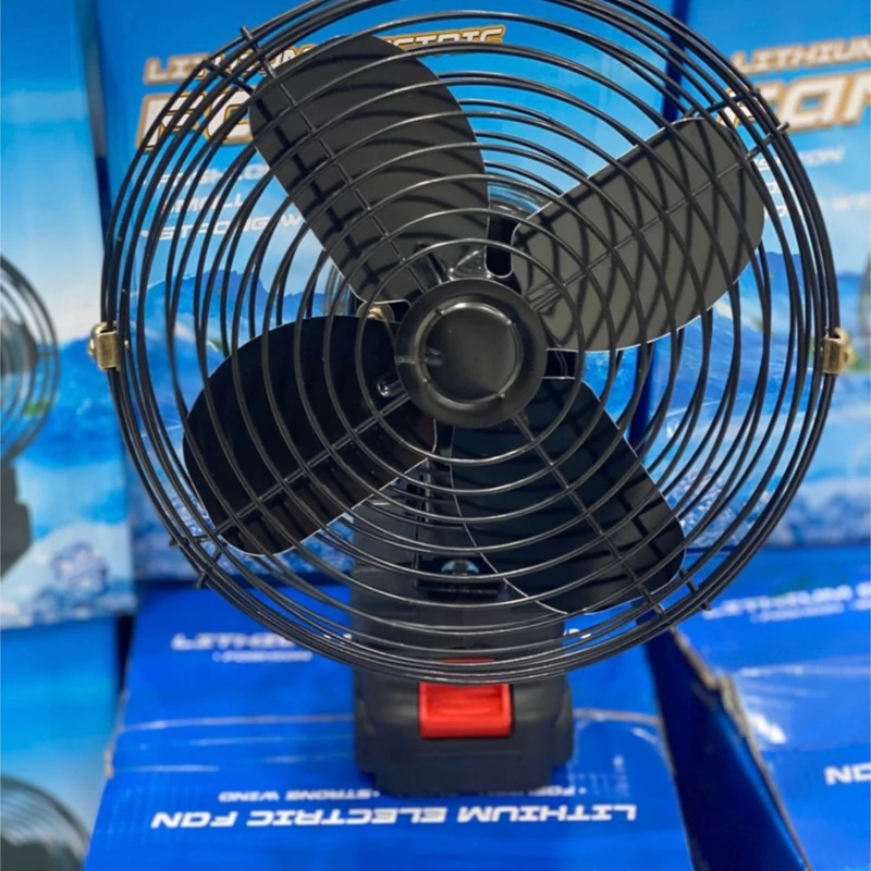 پنکه شارژی 48 ولت فلزی lithium electric fan