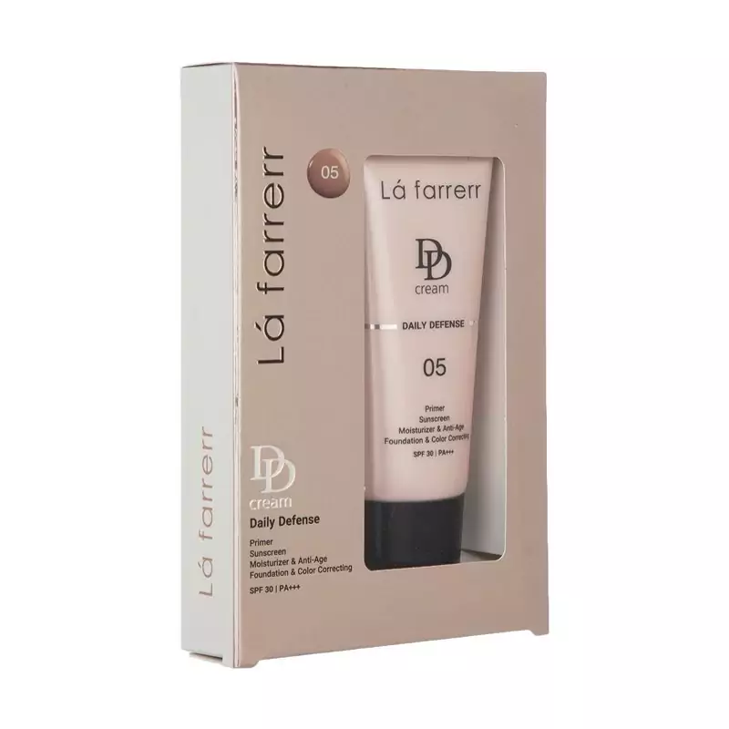 دی دی کرم رنگی لافارر SPF30 مدل 05 مناسب انواع پوست حجم 33 میلی لیتر
