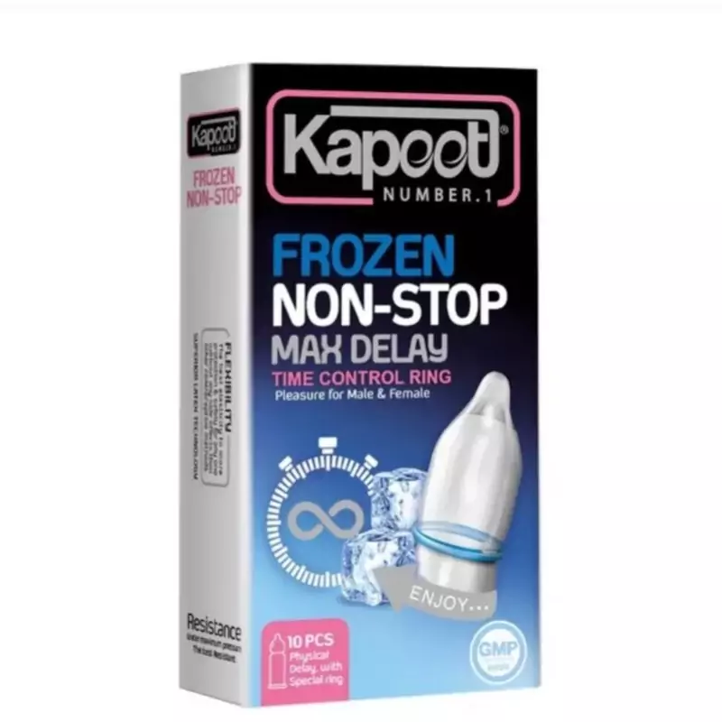 کاندوم کاپوت مدل NON-STOP بسته 10 عددی
