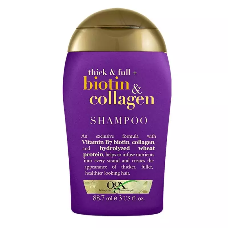 شامپو اوجی ایکس بیوتین و کلاژن اصل (ضد ریزش)