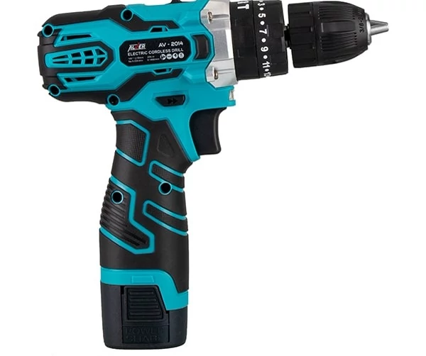 دریل شارژی چکشی آلور لیتیوم 14 ولت مدل AV-2014