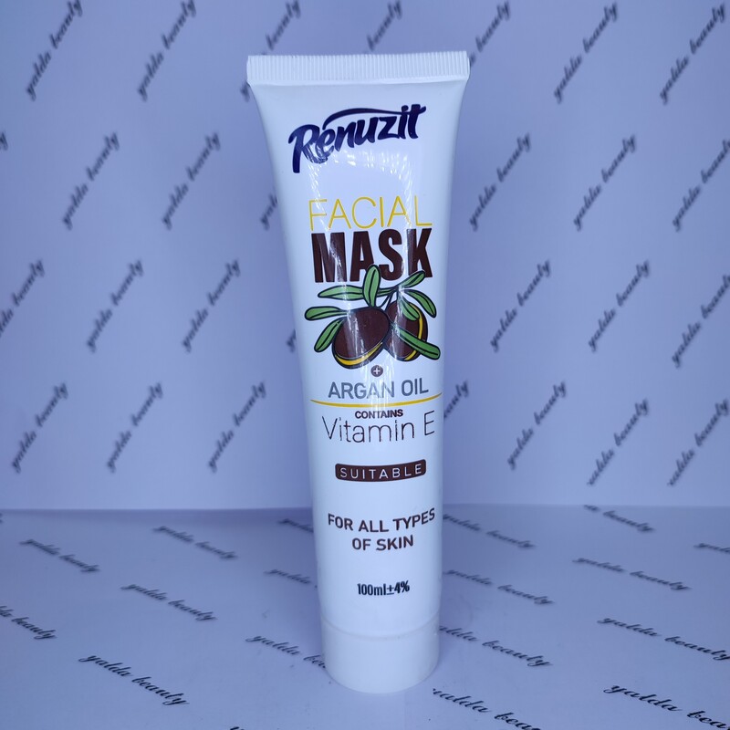 ماسک صورت رینوزیت مدل آرگان حجم 100 میلی لیتر