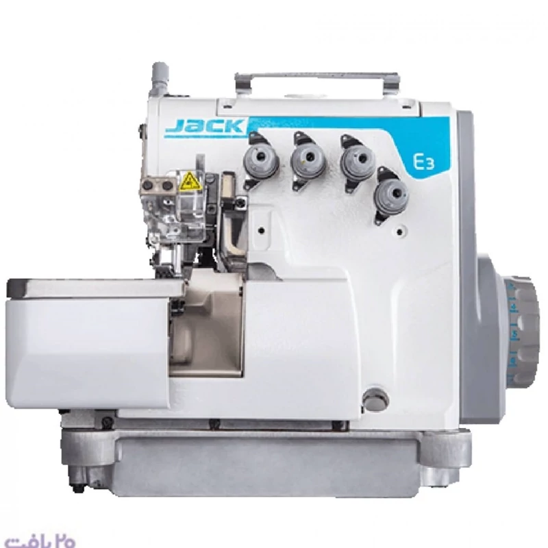 چرخ خیاطی سردوزچهار نخ جک مدل E3-4با میز وپایه