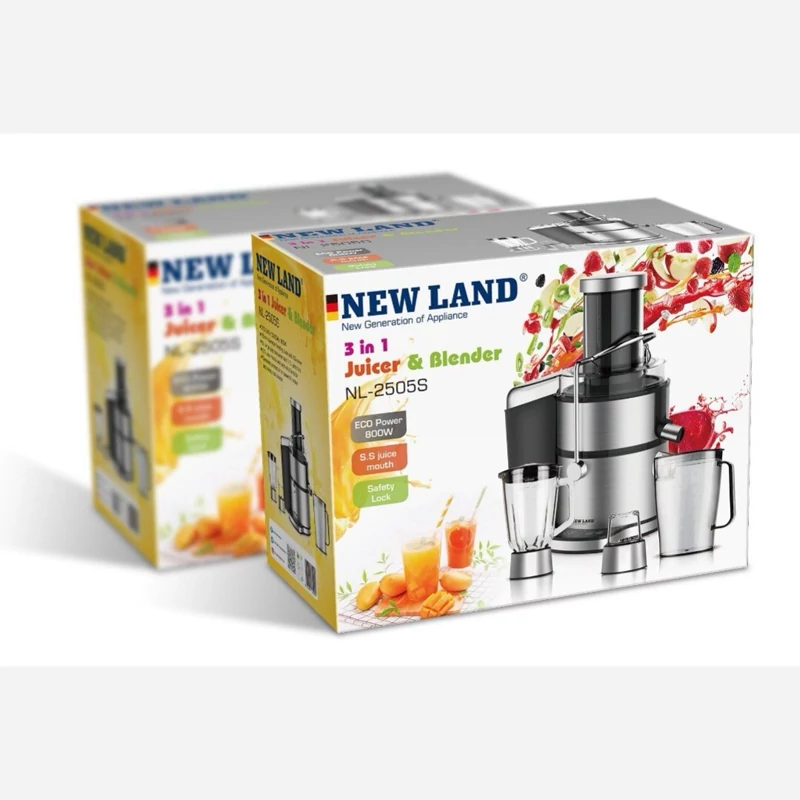 آبمیوه گیری سه کاره نیولند جنس عالی 