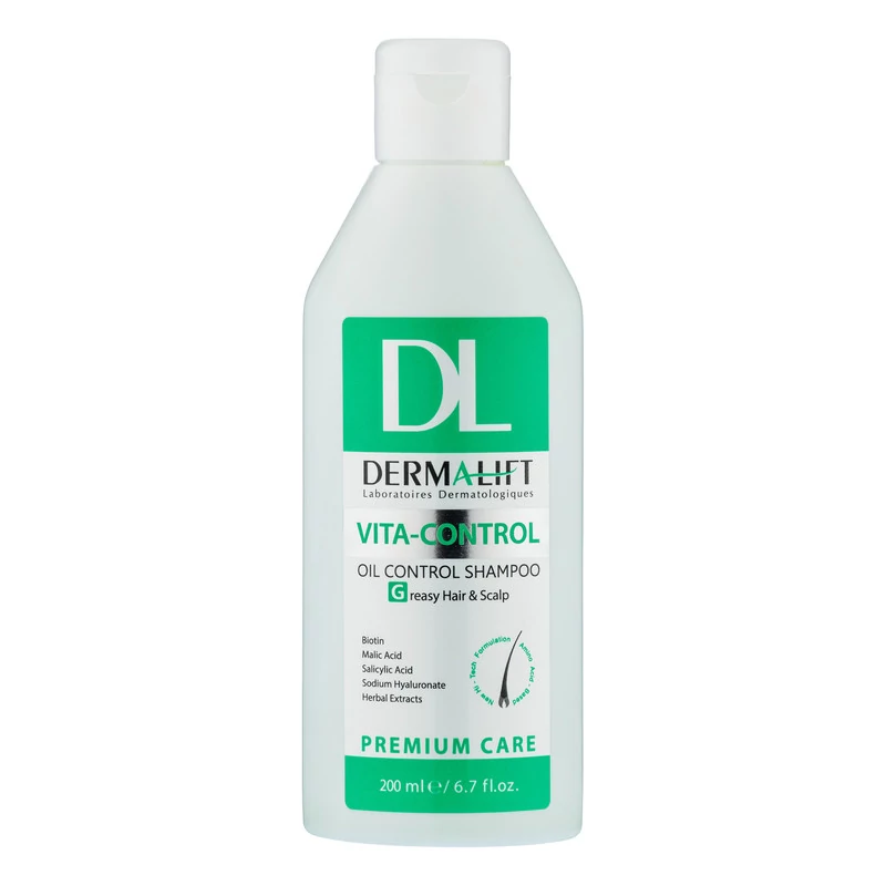 شامپو درمالیفت مناسب کف سر و موی چرب  200 میل 