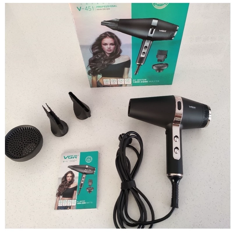 سشوار حرفه ای وی جی ار 451