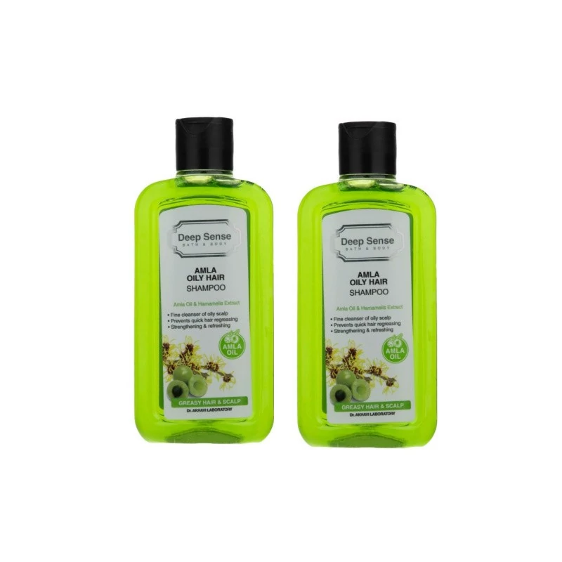 شامپو مو دیپ سنس مدل Hazel حجم 200 میلی لیتر مجموعه 2 عددی