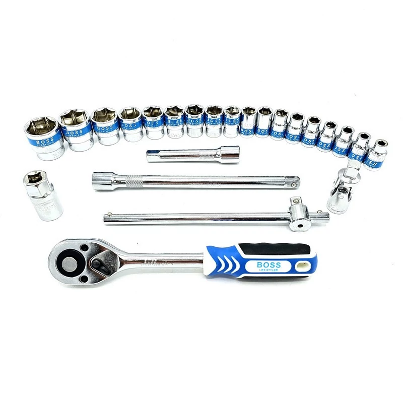 جعبه بکس جغجغه ای باس مدل LIFE-STYLE-24PCS مجموعه 24 عددی