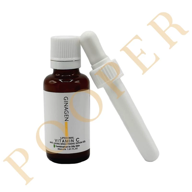 ژل سرم ویتامین C ژیناژن مدل Liposomal مناسب پوست چرب و مختلط حجم 30 میلی لیتر بیوتی مال