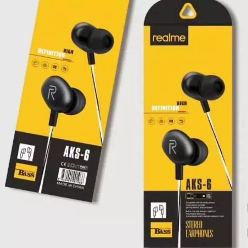 هندزفری سیم دار اقتصادی ریلمی