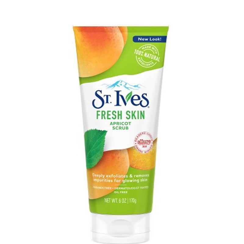 اسکراب زردآلو فرش اسکین سینت ایوز